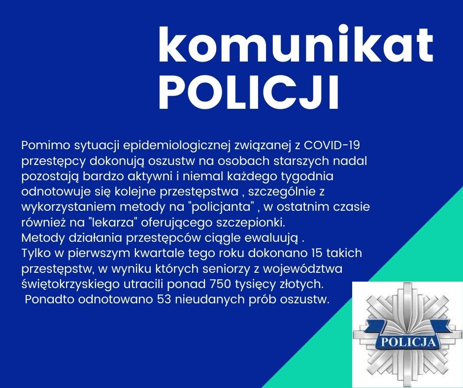 policja komunikat